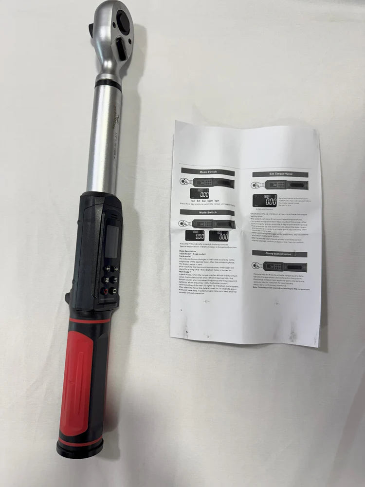 STRUMENS 1/2" Digital Torque Wrench, STW13510